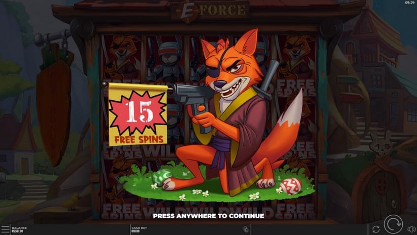 E-Force slot screen 3