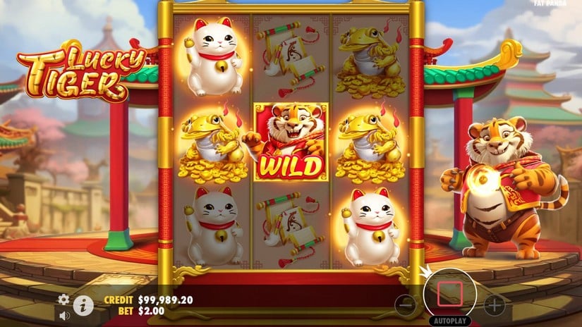 Lucky Tiger slot screen 3