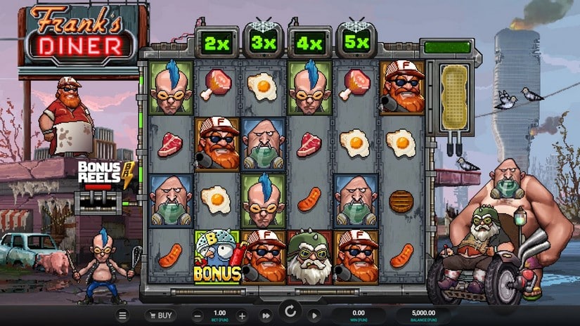 Frank’s Diner slot screen 1