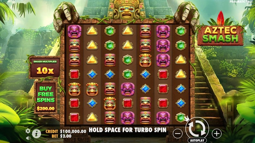 Aztec Smash slot screen 1