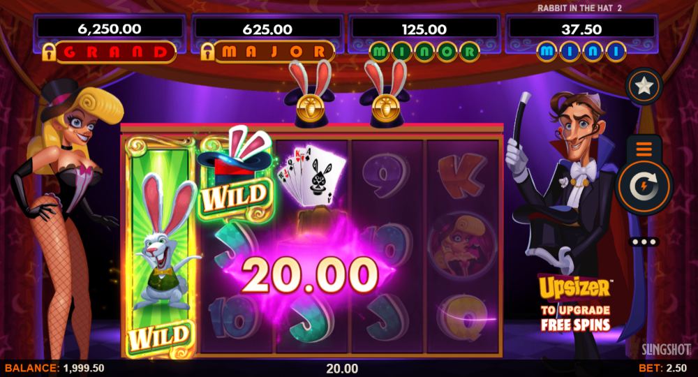 Rabbit in the Hat free slot