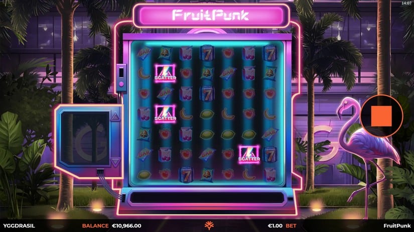 FruitPunk slot screen 2