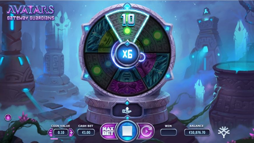 Avatars: Gateway Guardians slot screen 2