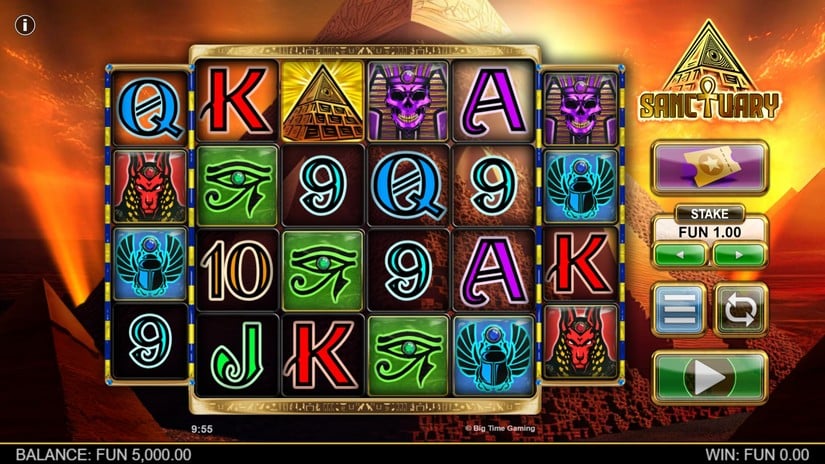 Sanctuary slot screen 1