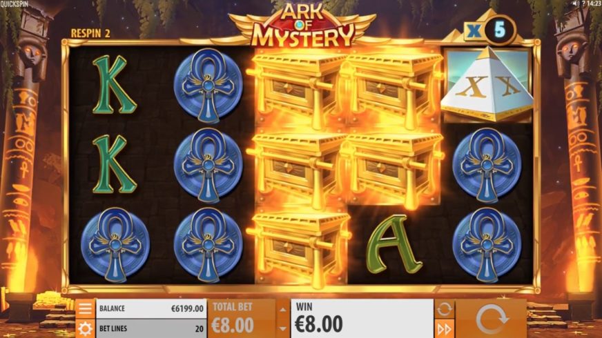 Ark Of Mystery slot screen 1
