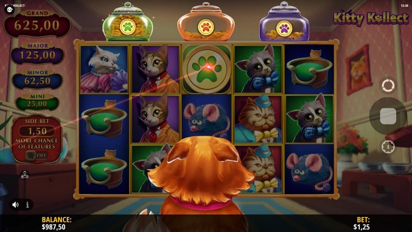 Kitty Kollect slot screen 2