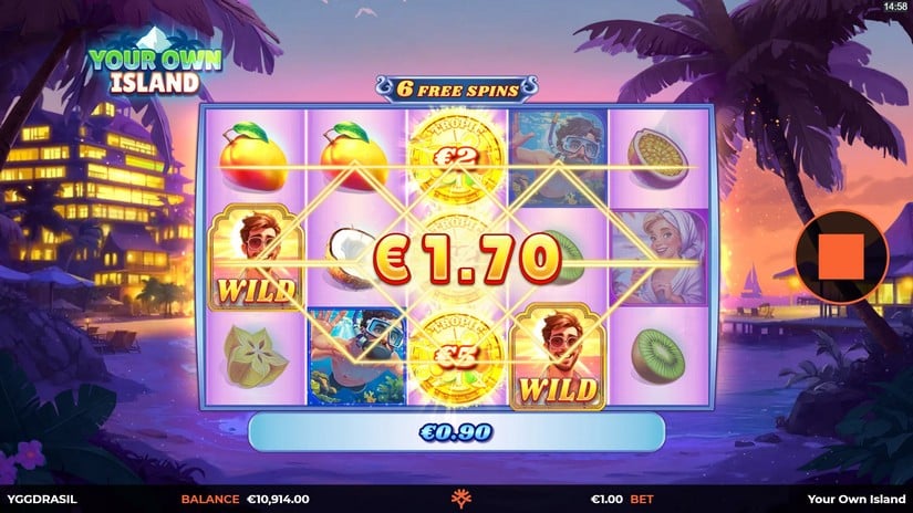 Your Own Island slot screen 7