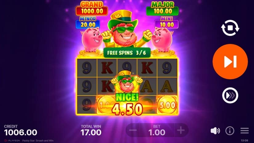 Paddy Star: Smash and Win slot screen 6