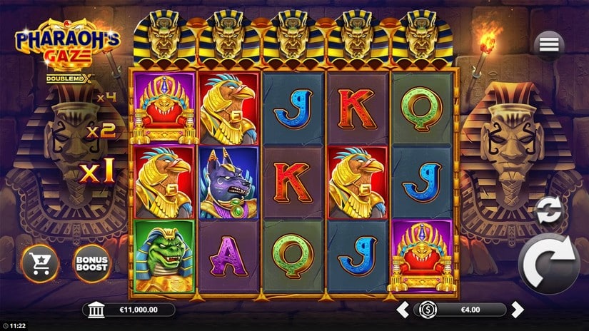 Pharaoh’s Gaze DoubleMax slot screen 1