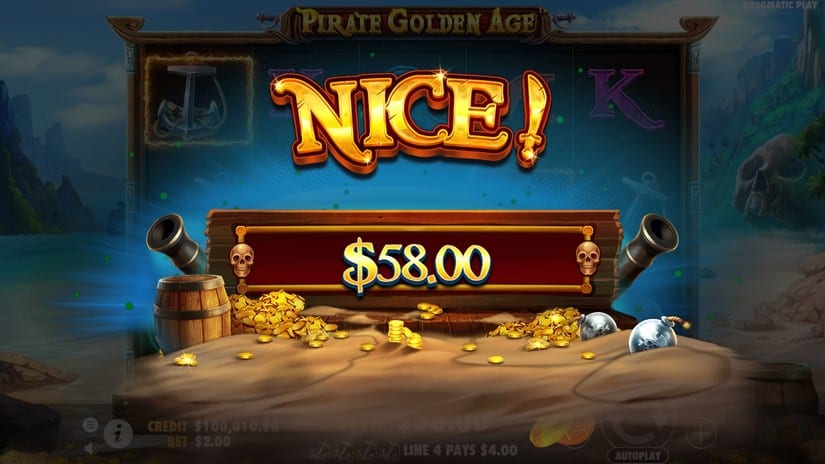 Pirate Golden Age slot screen 4