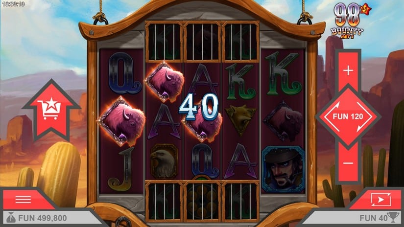 Bounty 98 Hot 1 slot screen 2