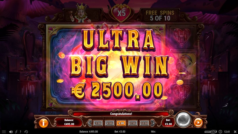 Court of Hearts slot screen 11