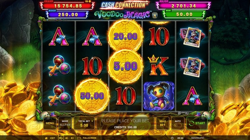 Cash Connection – Voodoo Magic slot screen 1