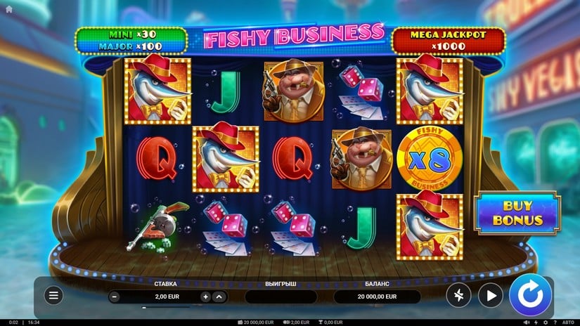 Fishy Business slot screen 1