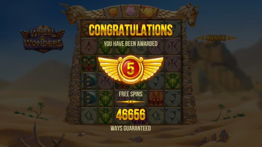 Wheel of Wonders slot screen 4