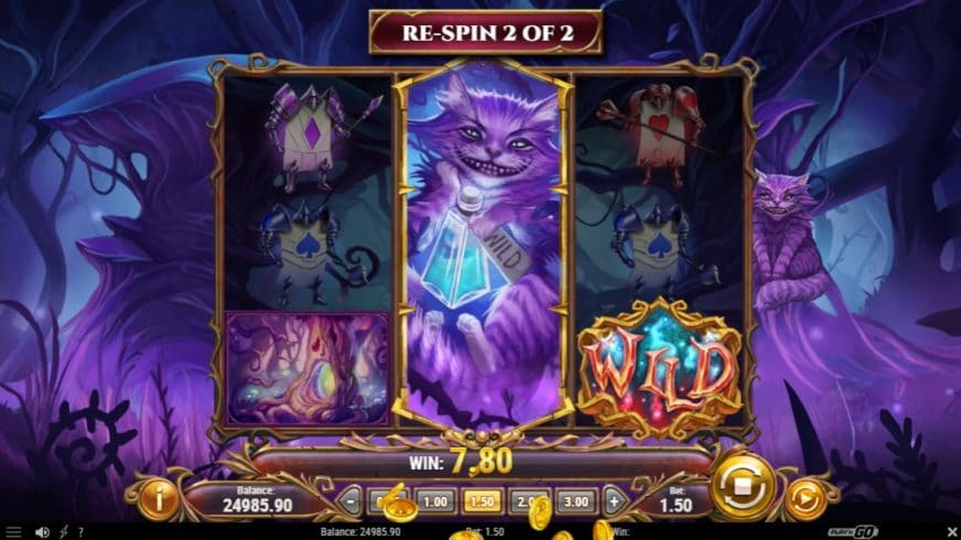 Rabbit Hole Riches slot screen 5