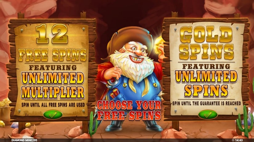 Diamond Mine 2 Megaways slot screen 2