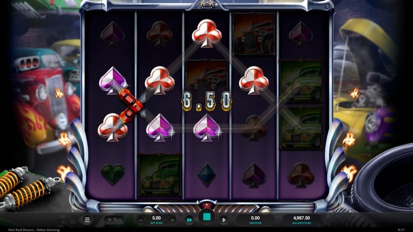 Hot Rod Racers slot screen 2