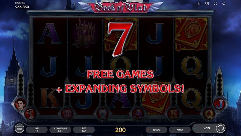 Book of Vlad slot screen 4