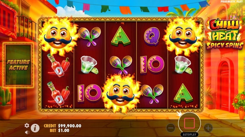 Chilli Heat Spicy Spins slot screen 2