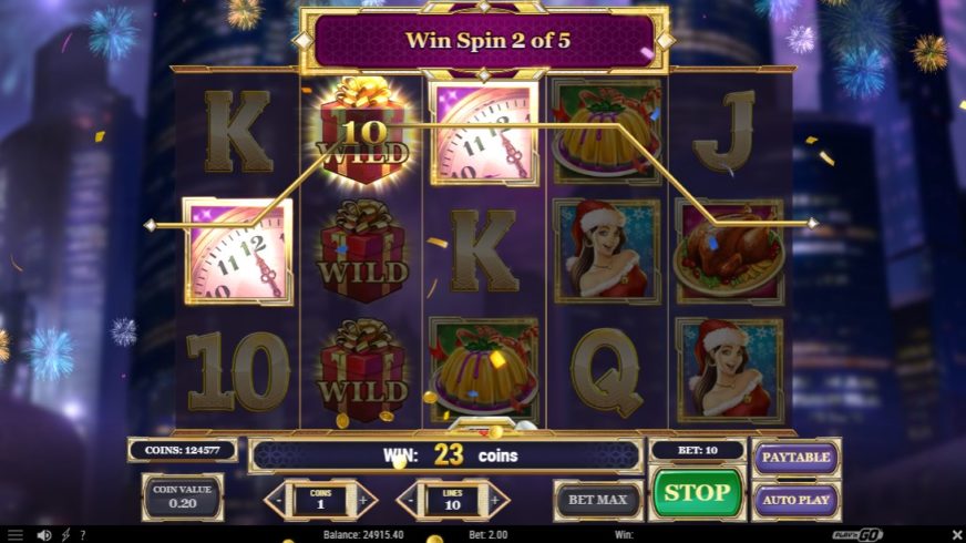 Holiday Season slot screen 5