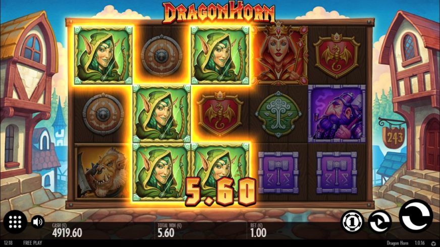 Dragon Horn slot screen 3