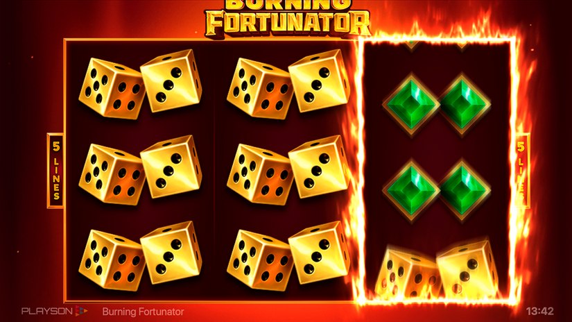 Burning Fortunator slot screen 4