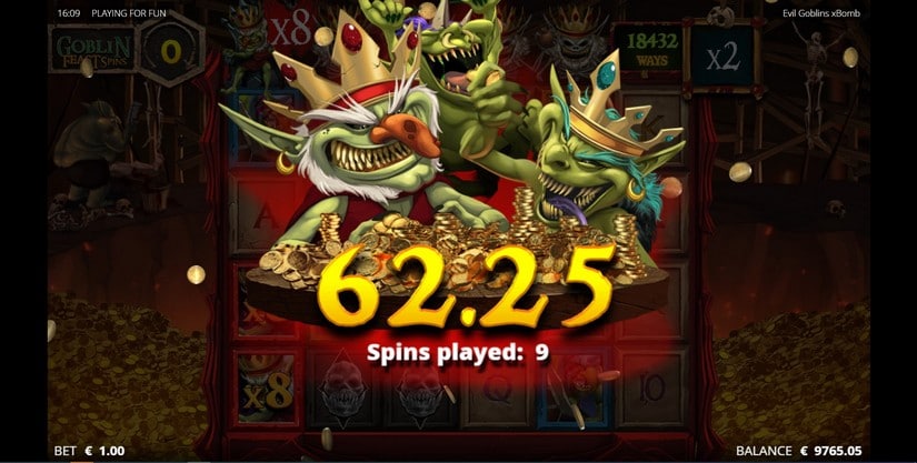 Evil Goblins slot screen 8
