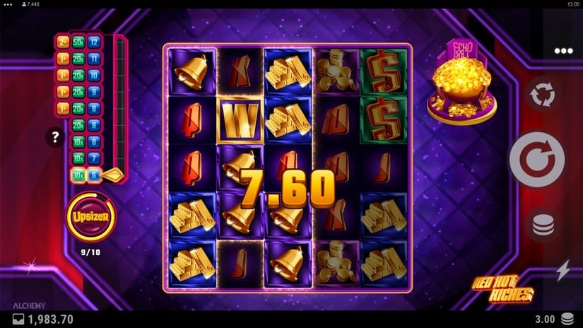 Red Hot Riches slot screen 4
