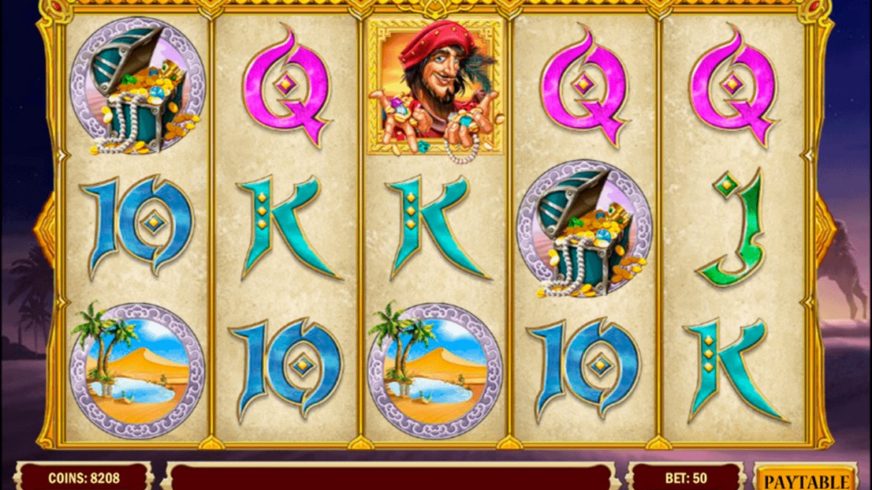 Golden Caravan slot screen 1