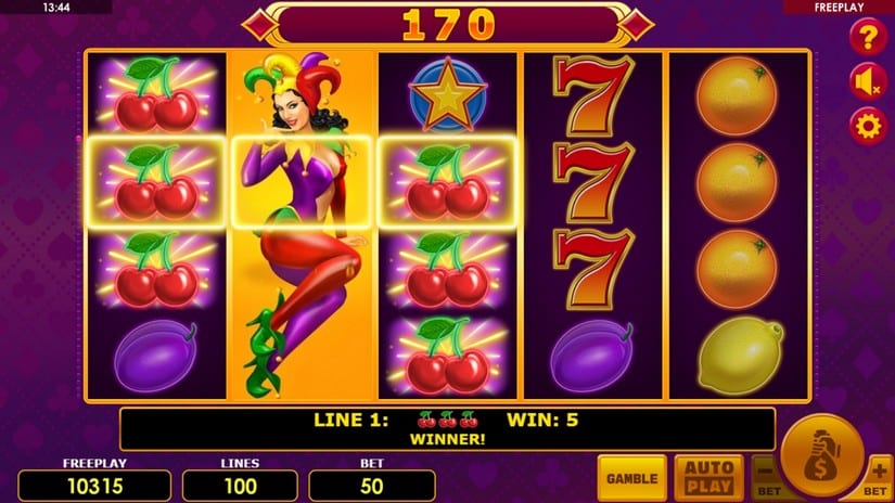 Lucky Joker 100 slot screen 4