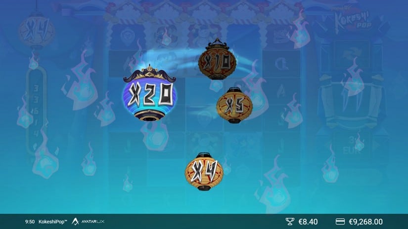 KokeshiPop slot screen 7