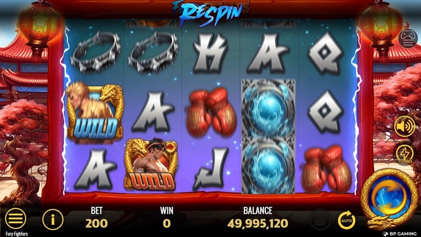 Fury Fighters slot screen 4