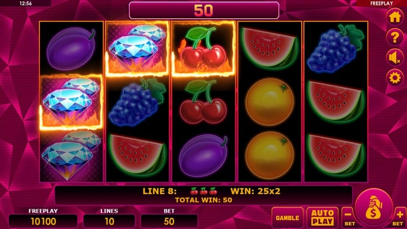 Double Diamonds slot screen 4