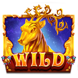 Wild Symbol of Golden Reindeer Slot
