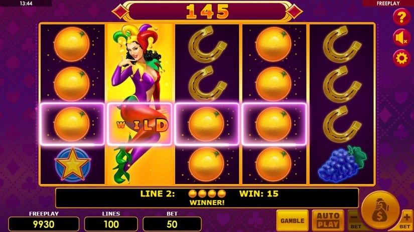 Lucky Joker 100 slot screen 3