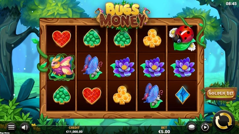 Bugs Money slot screen 1