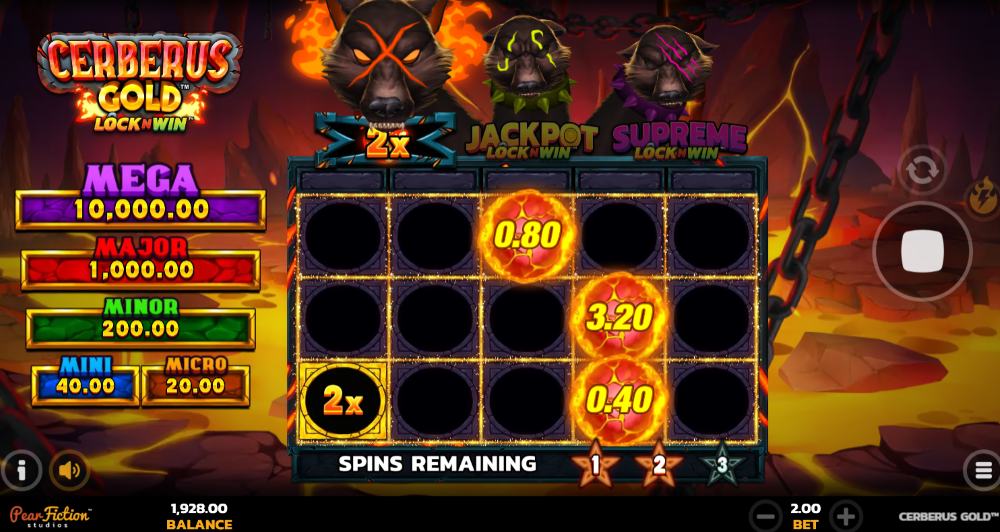 Cerberus Gold slot demo