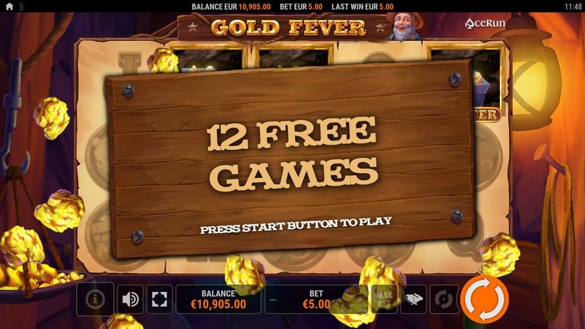 Gold Fever slot screen 3