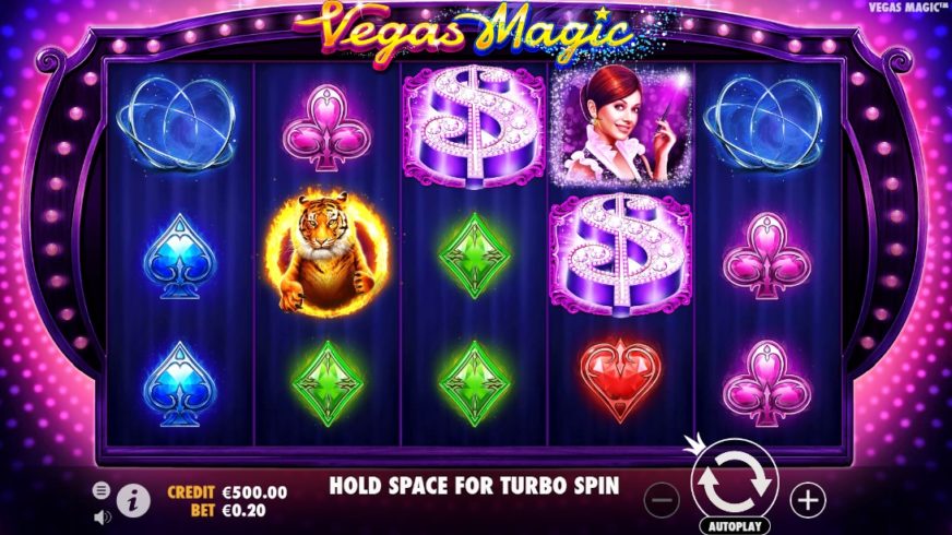 Vegas Magic slot screen 1