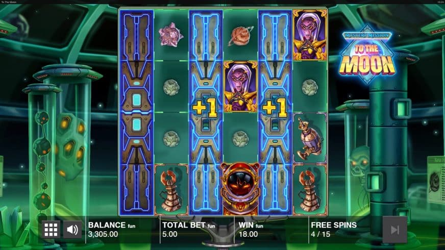Mystery Mission to the Moon slot screen 5