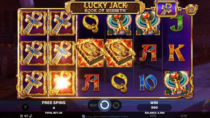 Lucky Jack – Book Of Rebirth slot screen 5