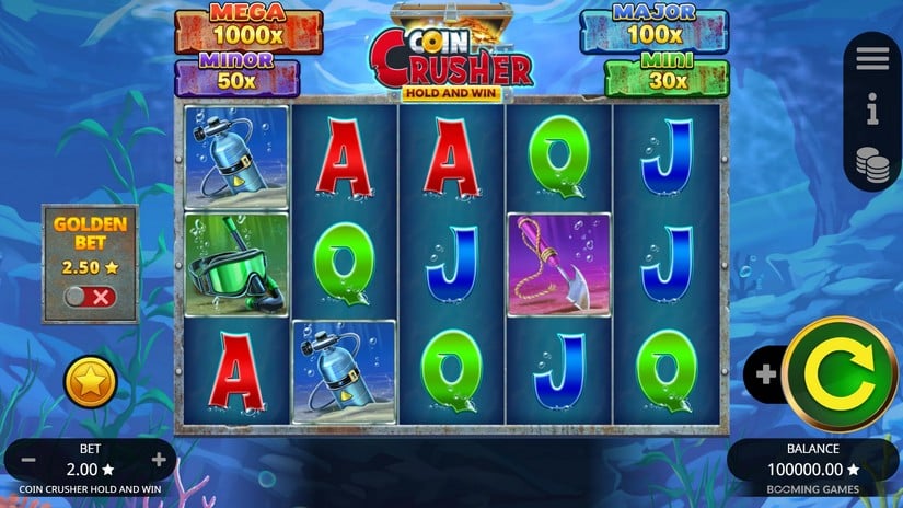 Coin Crusher slot screen 1