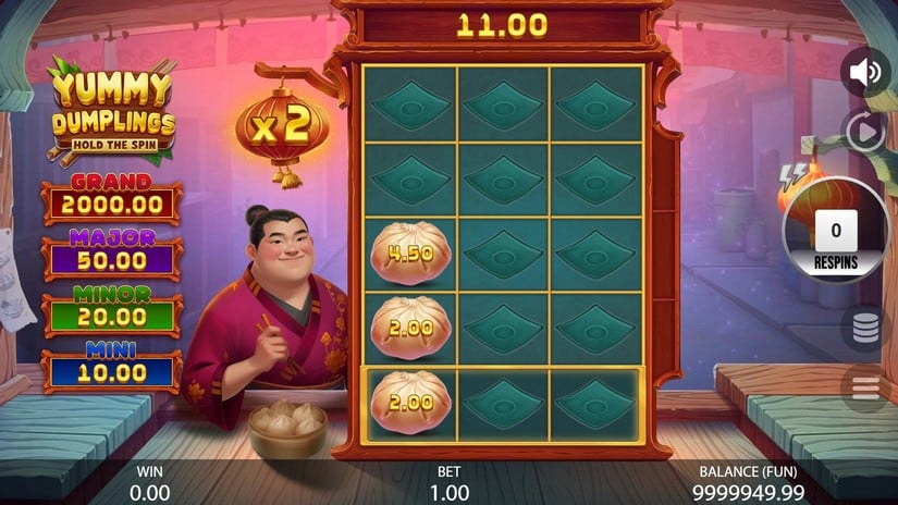 Yummy Dumplings: Hold The Spin slot screen 5