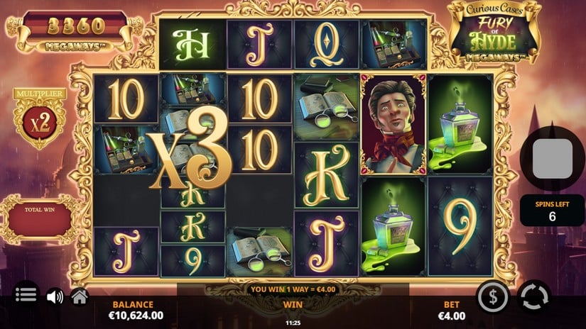 Fury of Hyde Megaways slot screen 6