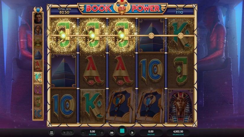 Book of Power slot screen 5