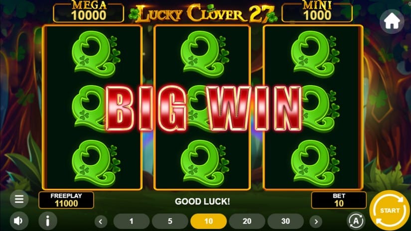 Lucky Clover 27 slot screen 4