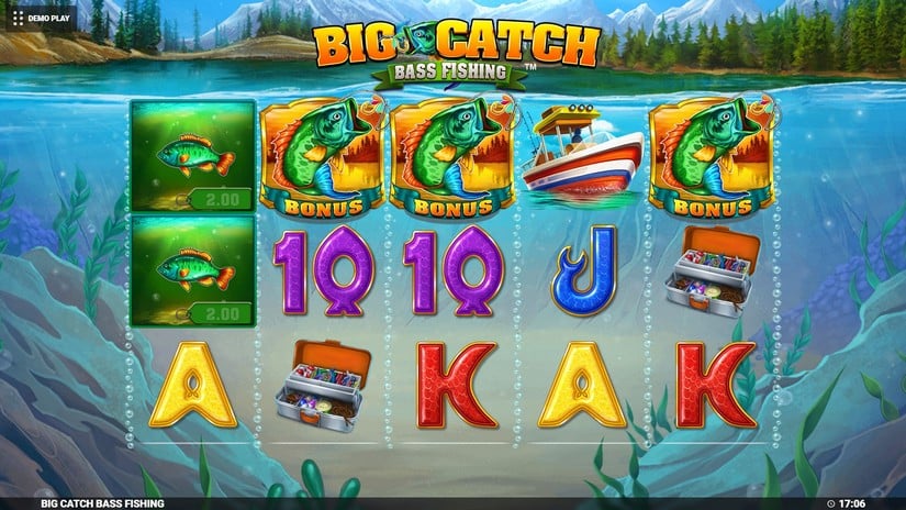 Big Catch Bass Fishing slot screen 2