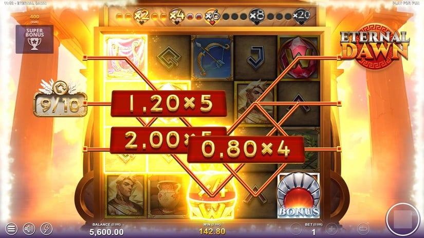 Eternal Dawn slot screen 6