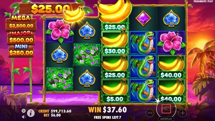 Wild Wild Bananas slot screen 5